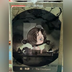 Skull panda figurine